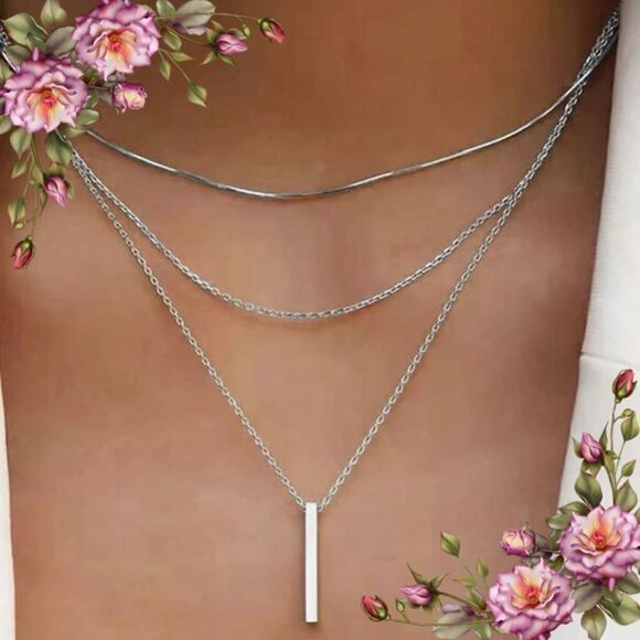 Multi-layer Collarbone Chain - Picture 1 of 9